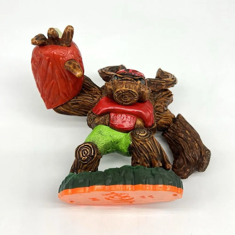 Skylanders GIANTS Tree Rex 2012 Activision 4” Figure with Orange Base - Tested